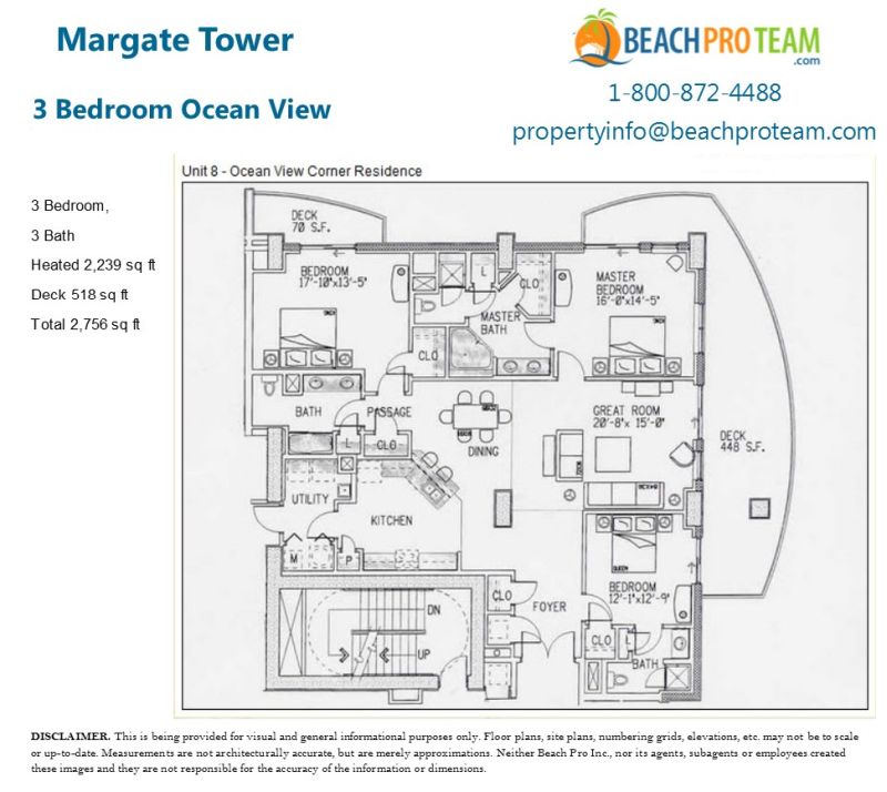 Margate Tower Kingston Plantation Condos for Sale