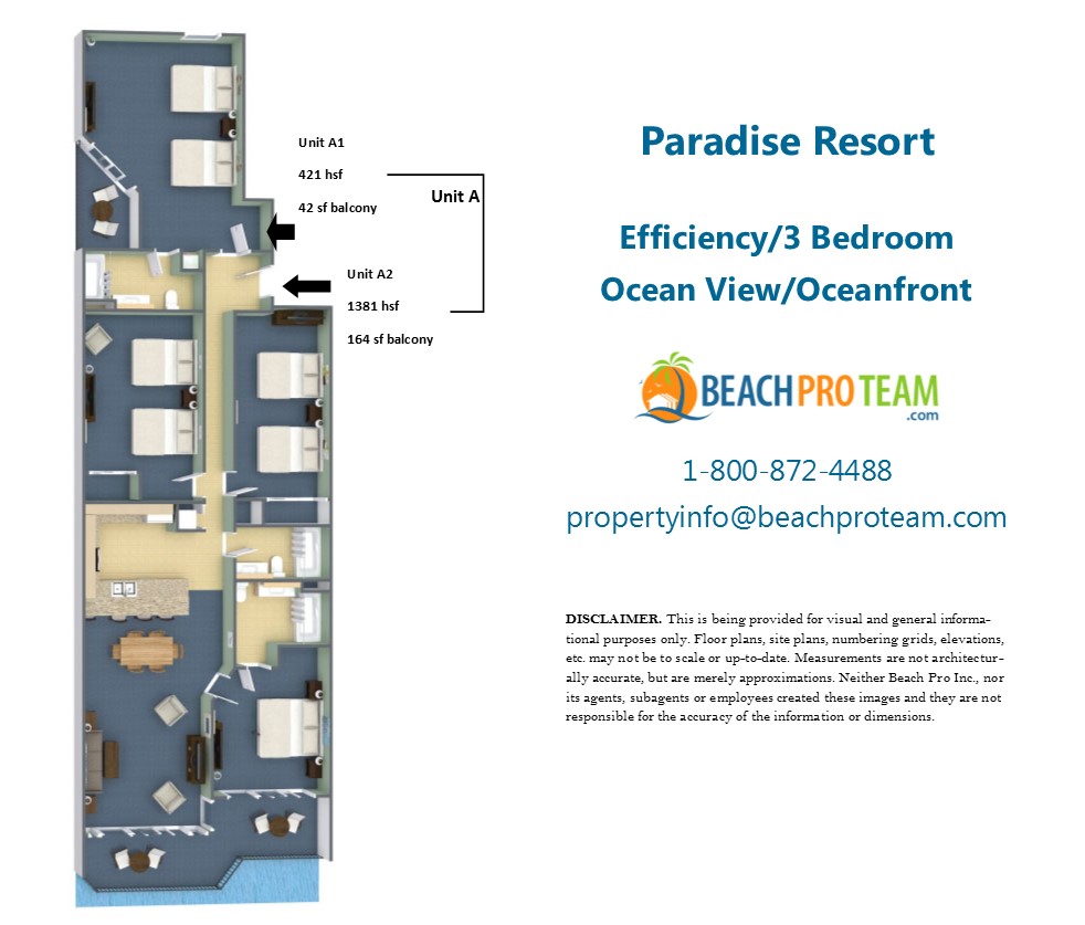 Oceanfront Myrtle Beach Hotel - Paradise Resort